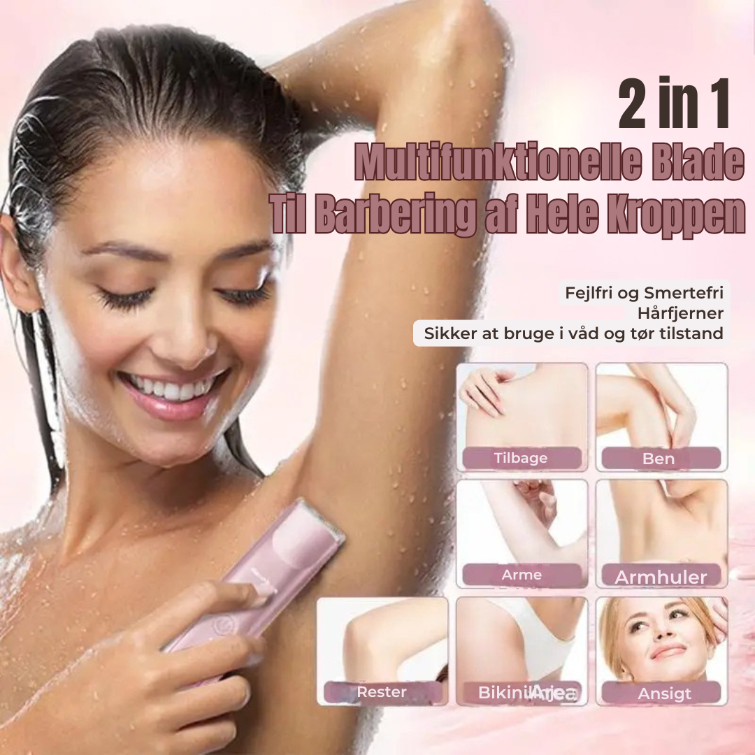 BlissEdge | Rasoir épilateur pour femmes avec design rechargeable et portable