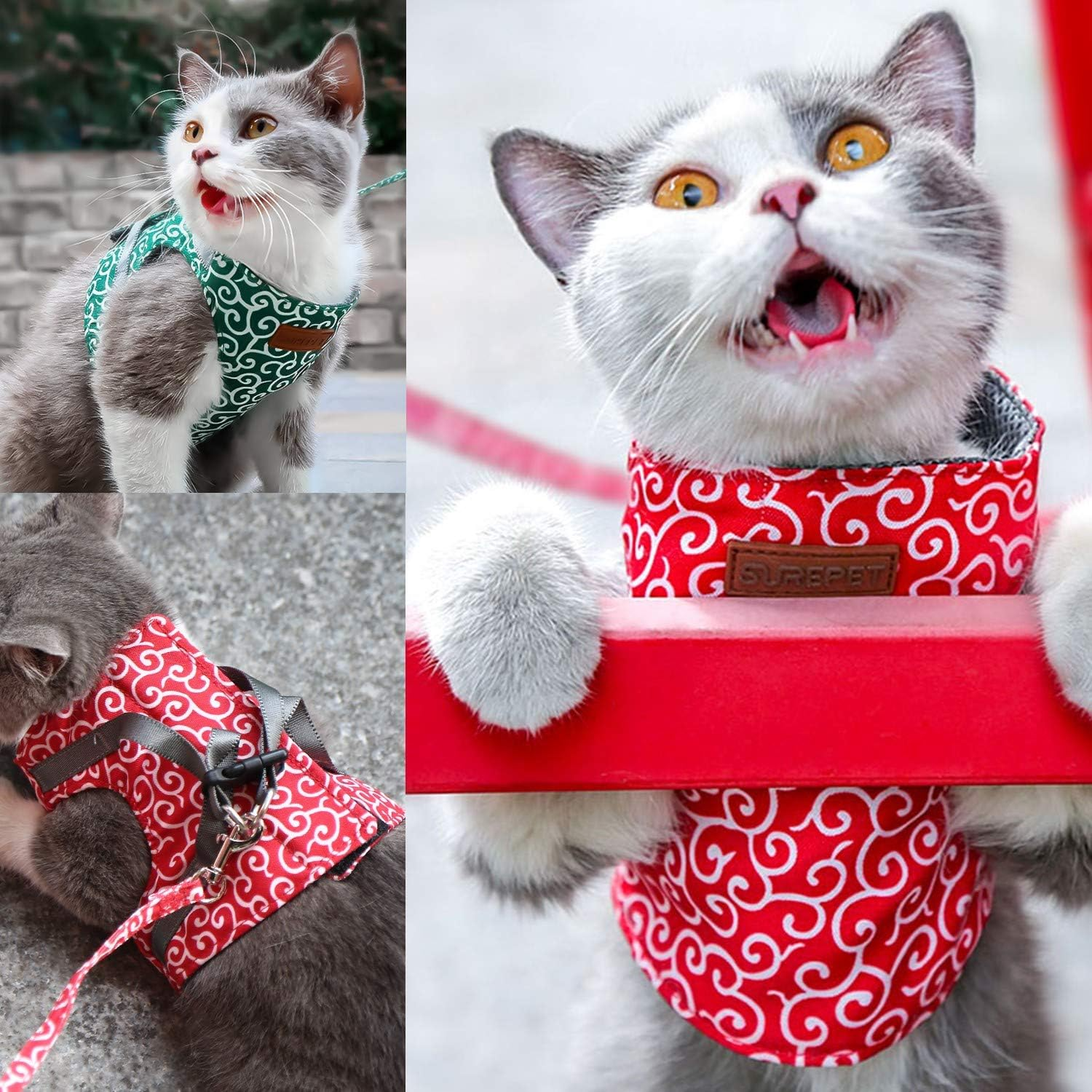 KittyComfort | Set pettorina per gatti a prova di fuga