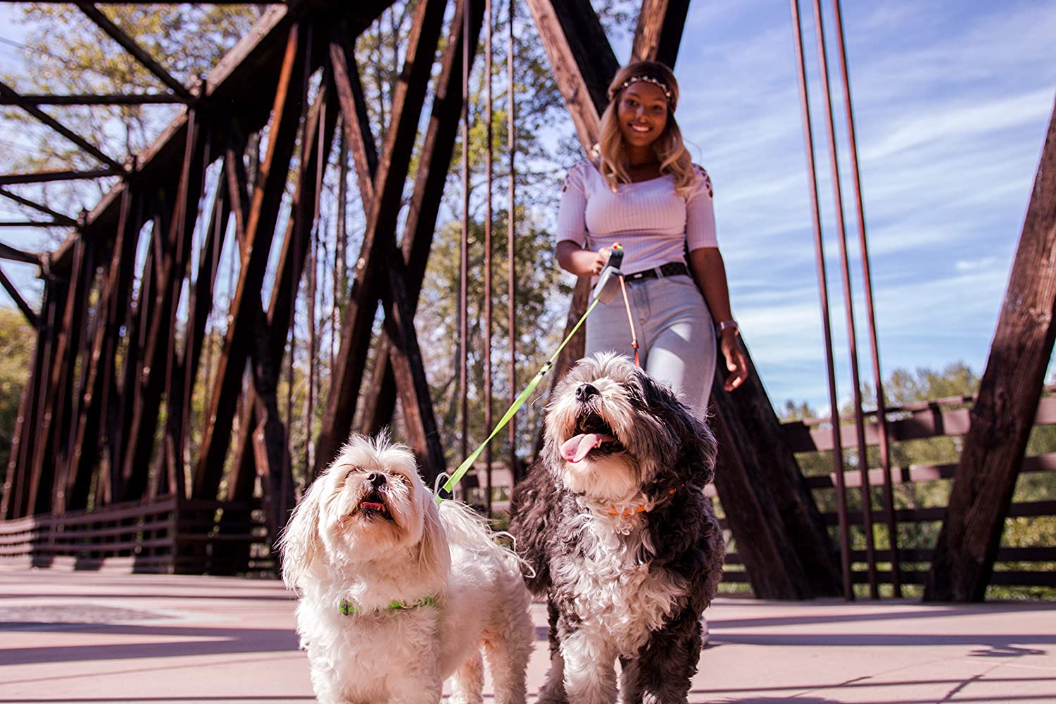 WalkMate | Guinzaglio Doppio per Cani – Senza Grovigli