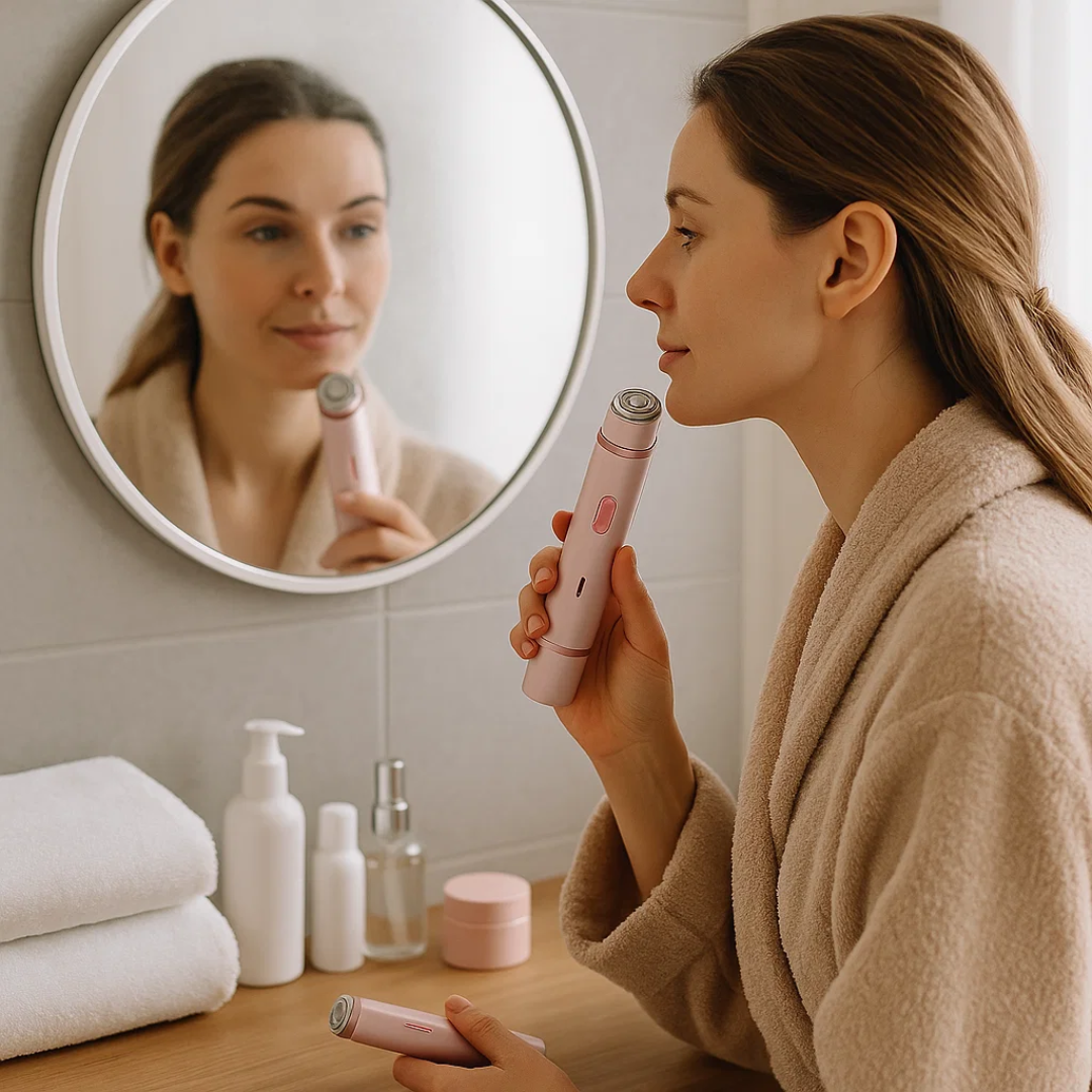 BlissEdge | Rasoir épilateur pour femmes avec design rechargeable et portable