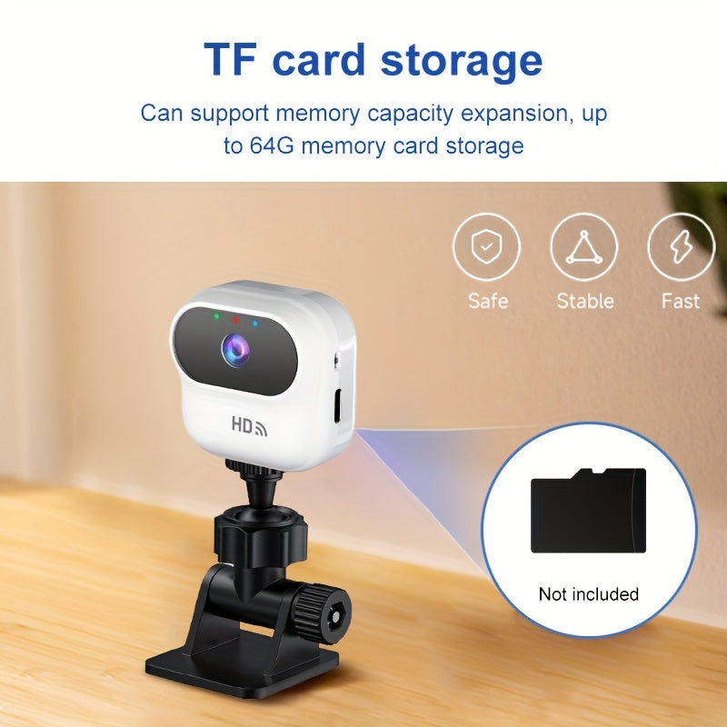 StealthView | Mini Overvågningskamera – Diskret Sikkerhed i Lommeformat