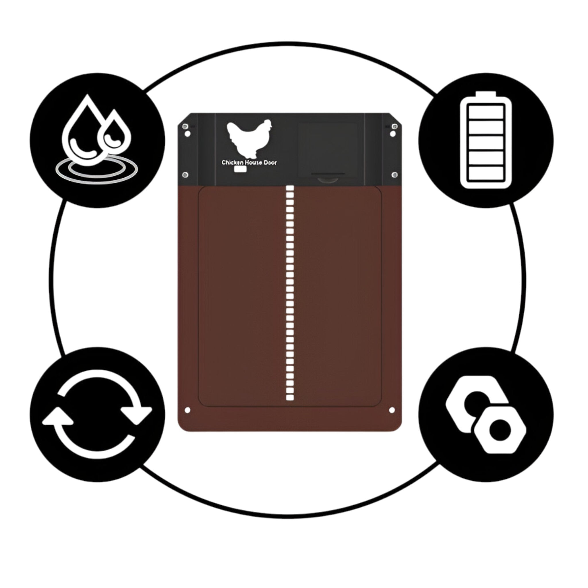 ChickGuard | Chiusura automatica intelligente per porta del pollaio