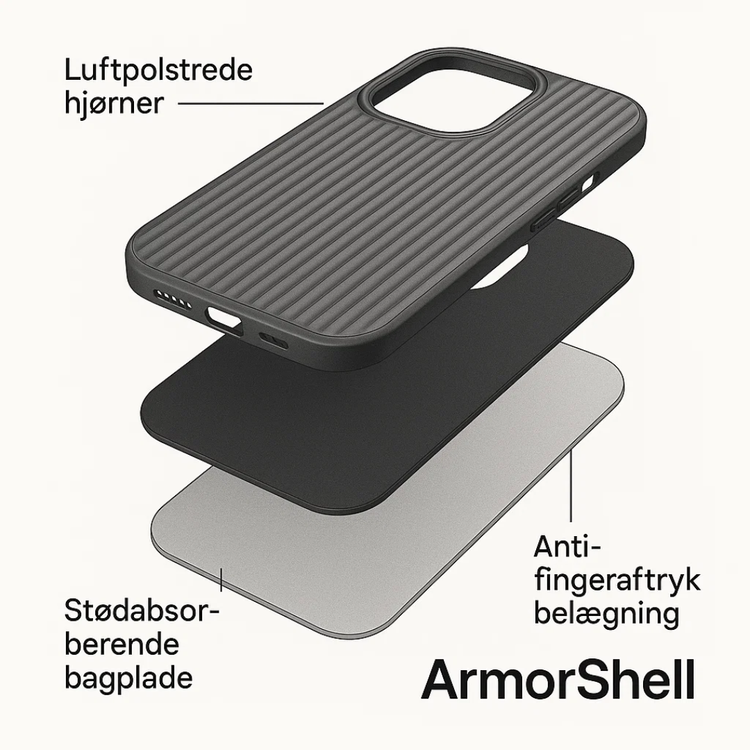 ArmorShell | Ultratyndt og Stødsikkert iPhone-Cover