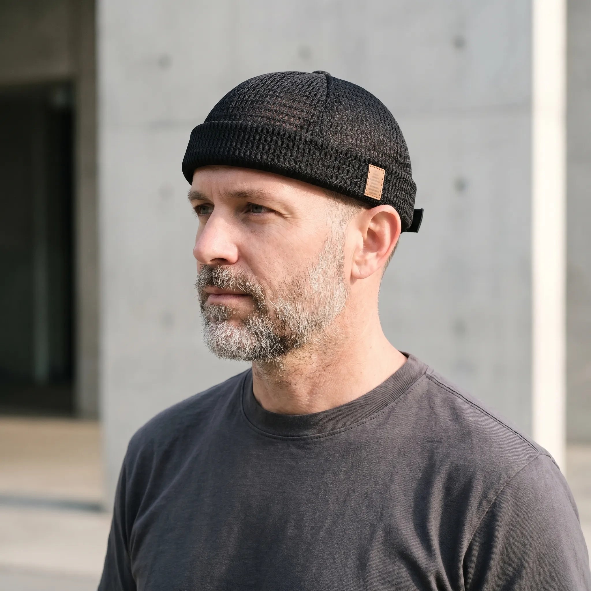 Matt - Klassisk Skyggeløs Docker Kasket Nuvenci.dk
