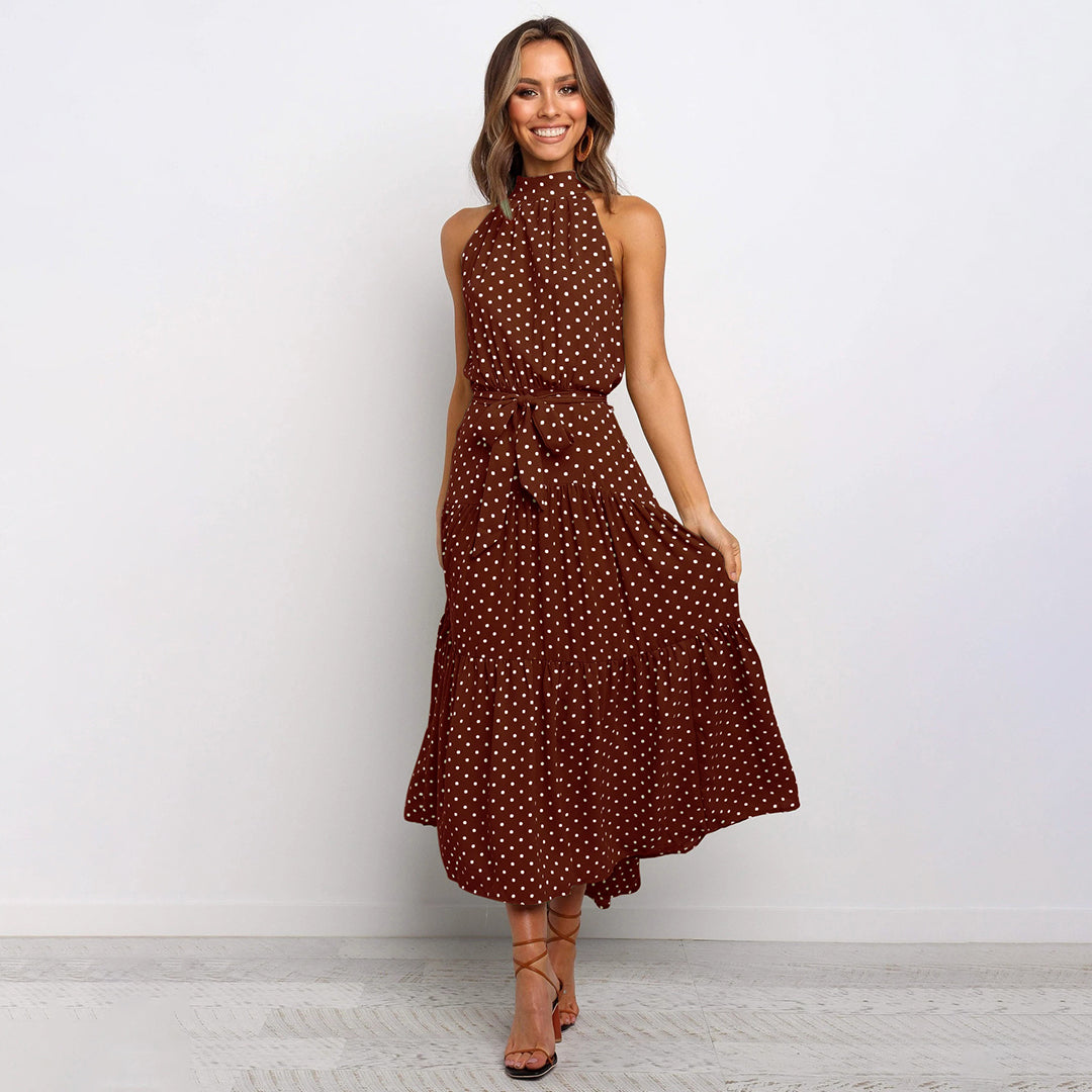 Juliette | Elegant Lang Kjole med Feminint Snit | Dame