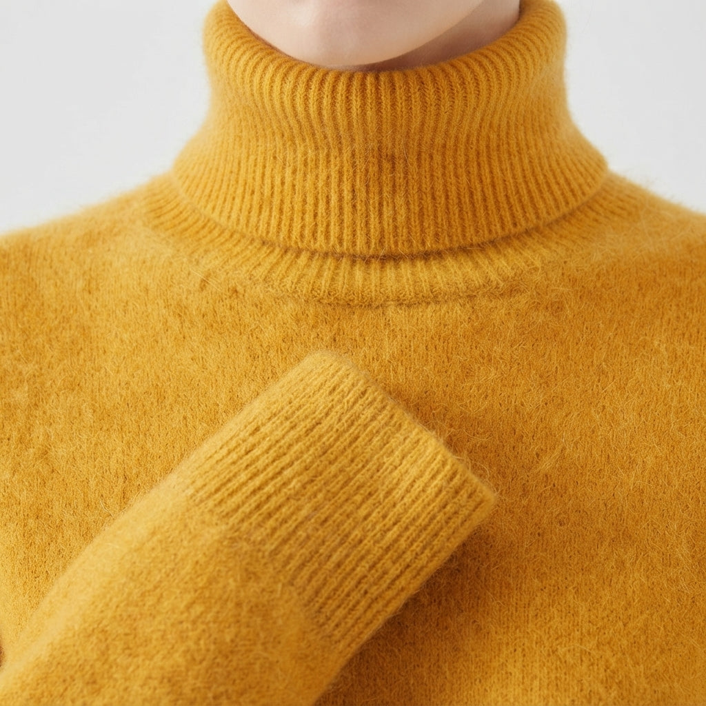 Ara | Blød Højhalset Cashmere Strik | Damer2