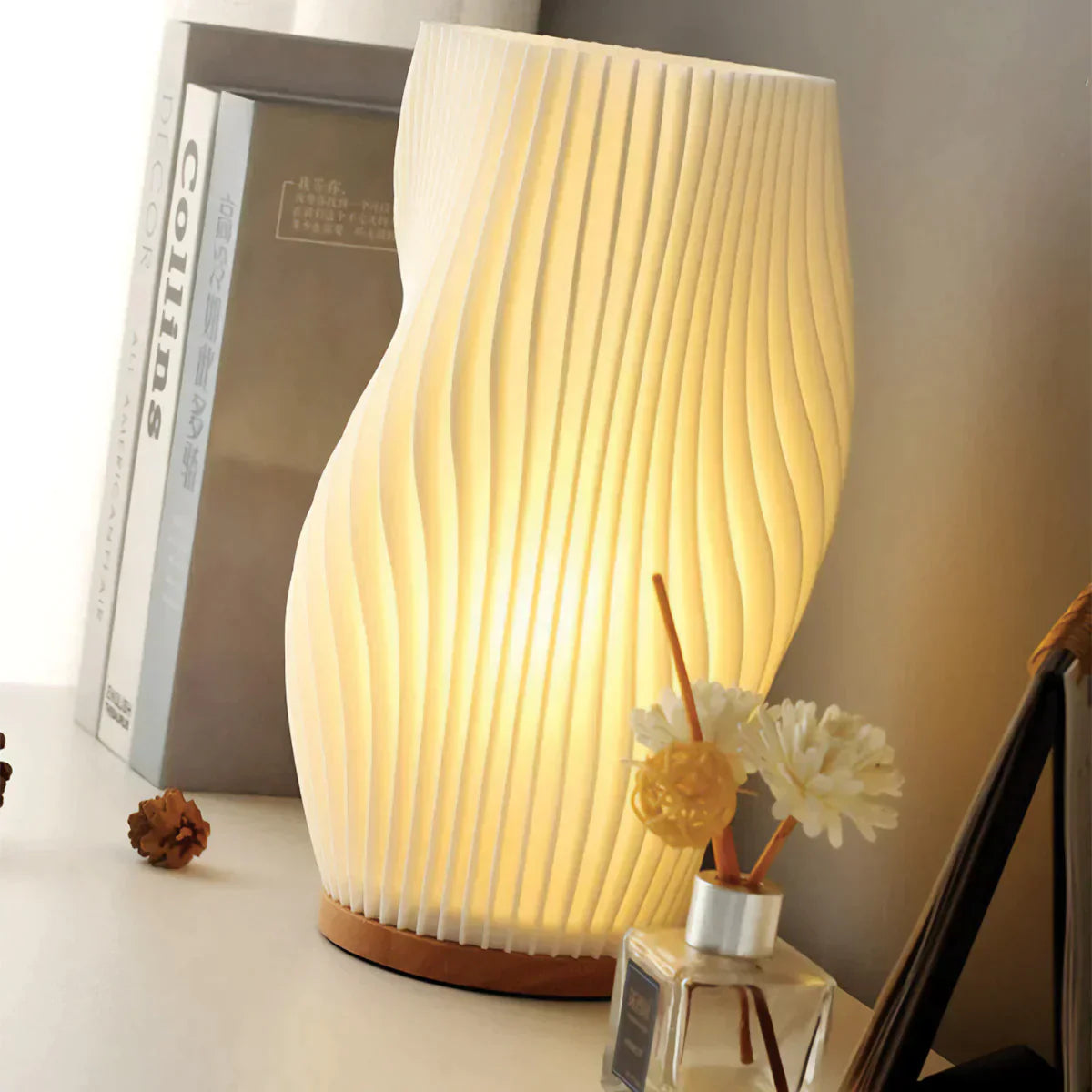 NovoWave | Bordlampe – Justerbar dæmpning for perfekt stemning