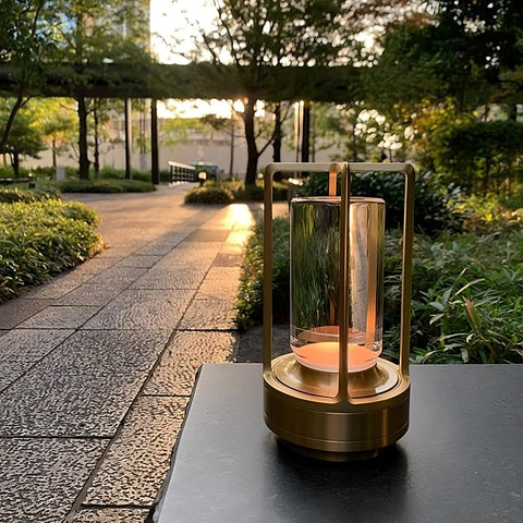 EmberWave | LED Bordlampe – Dæmpbar Belysning for Hygge