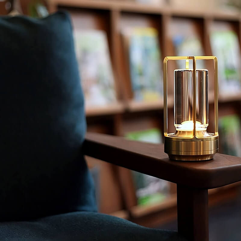 EmberWave | LED Bordlampe – Dæmpbar Belysning for Hygge