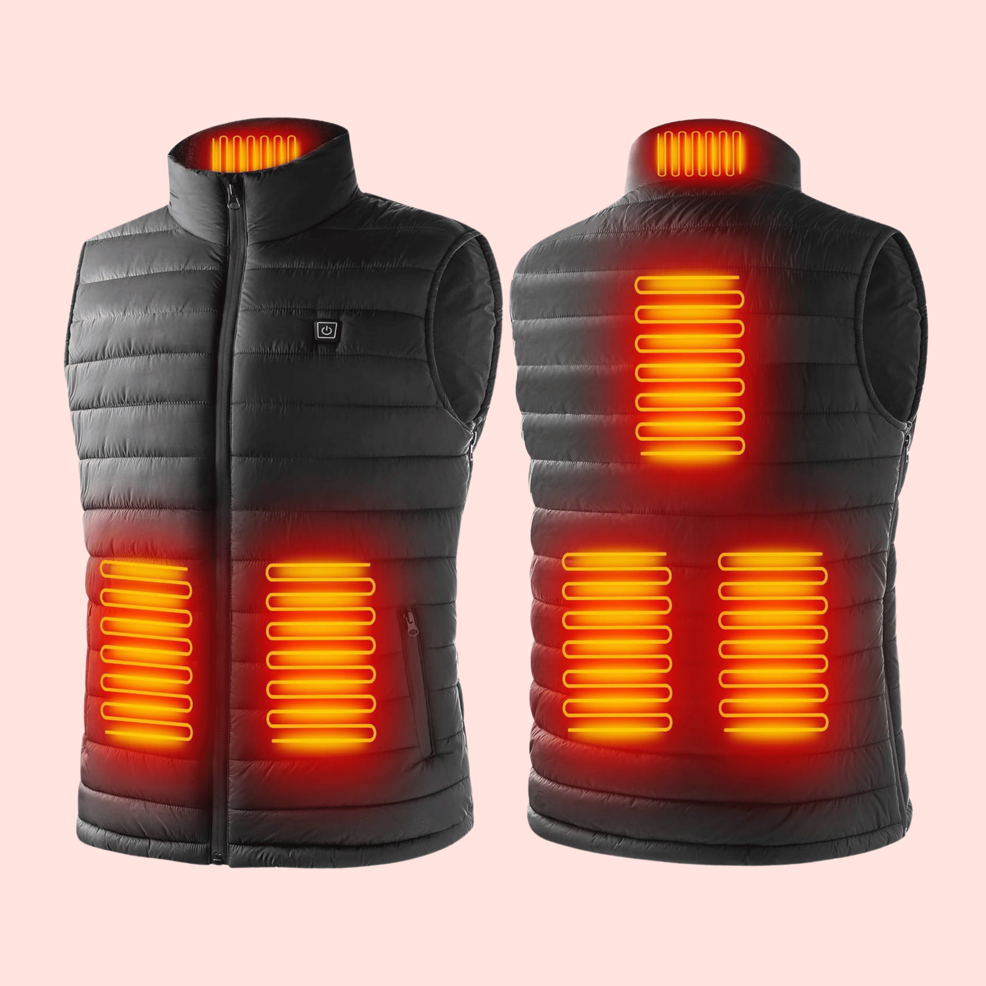 WarmCore | Varm Vest – Øjeblikkelig Varme & Justerbar Komfort