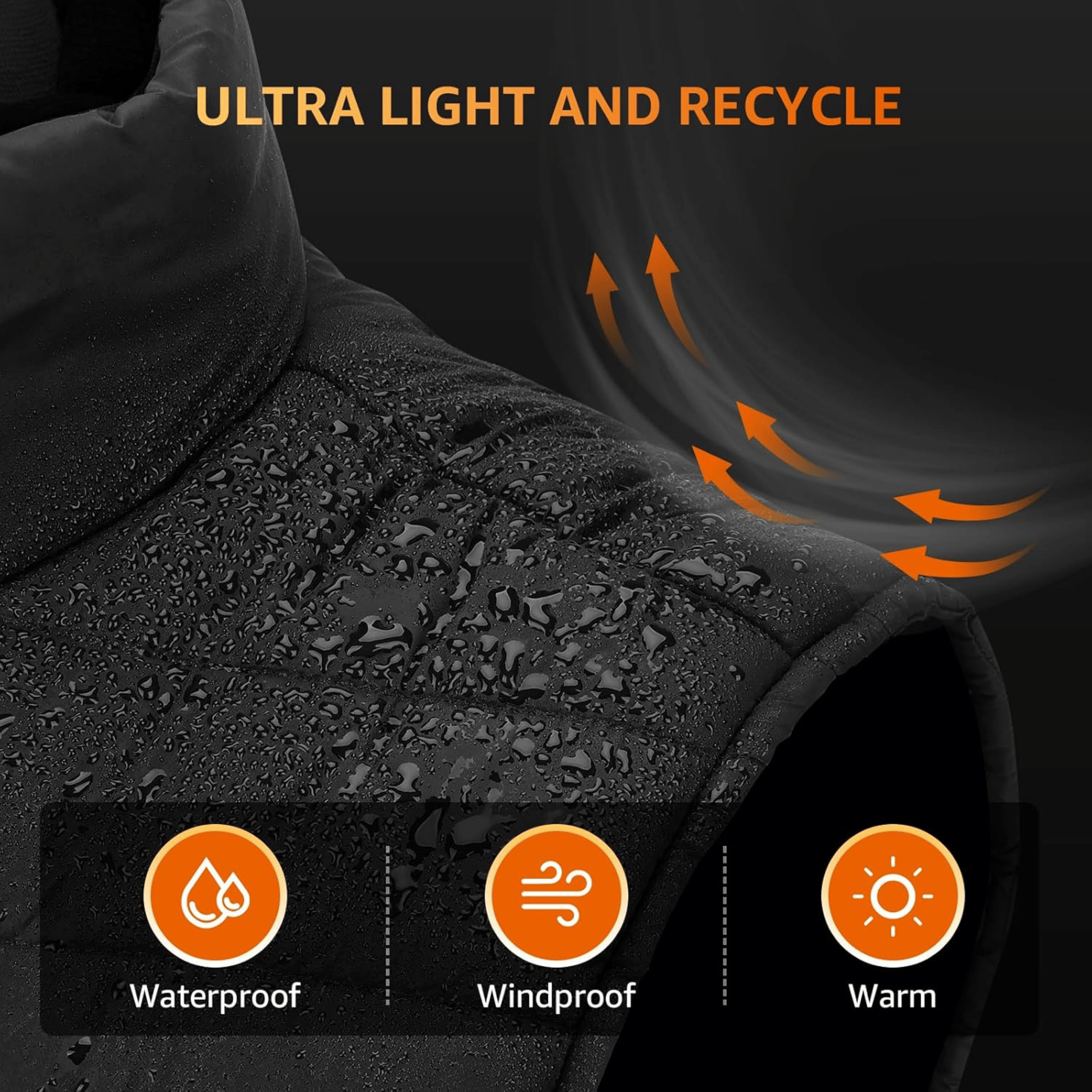 WarmCore | Varm Vest – Øjeblikkelig Varme & Justerbar Komfort