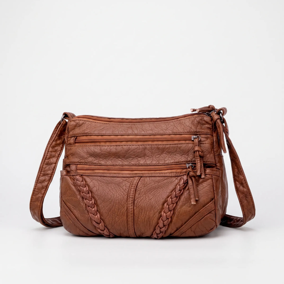 Braidel - Klassisk Crossbody Taske Dame Nuvenci.dk