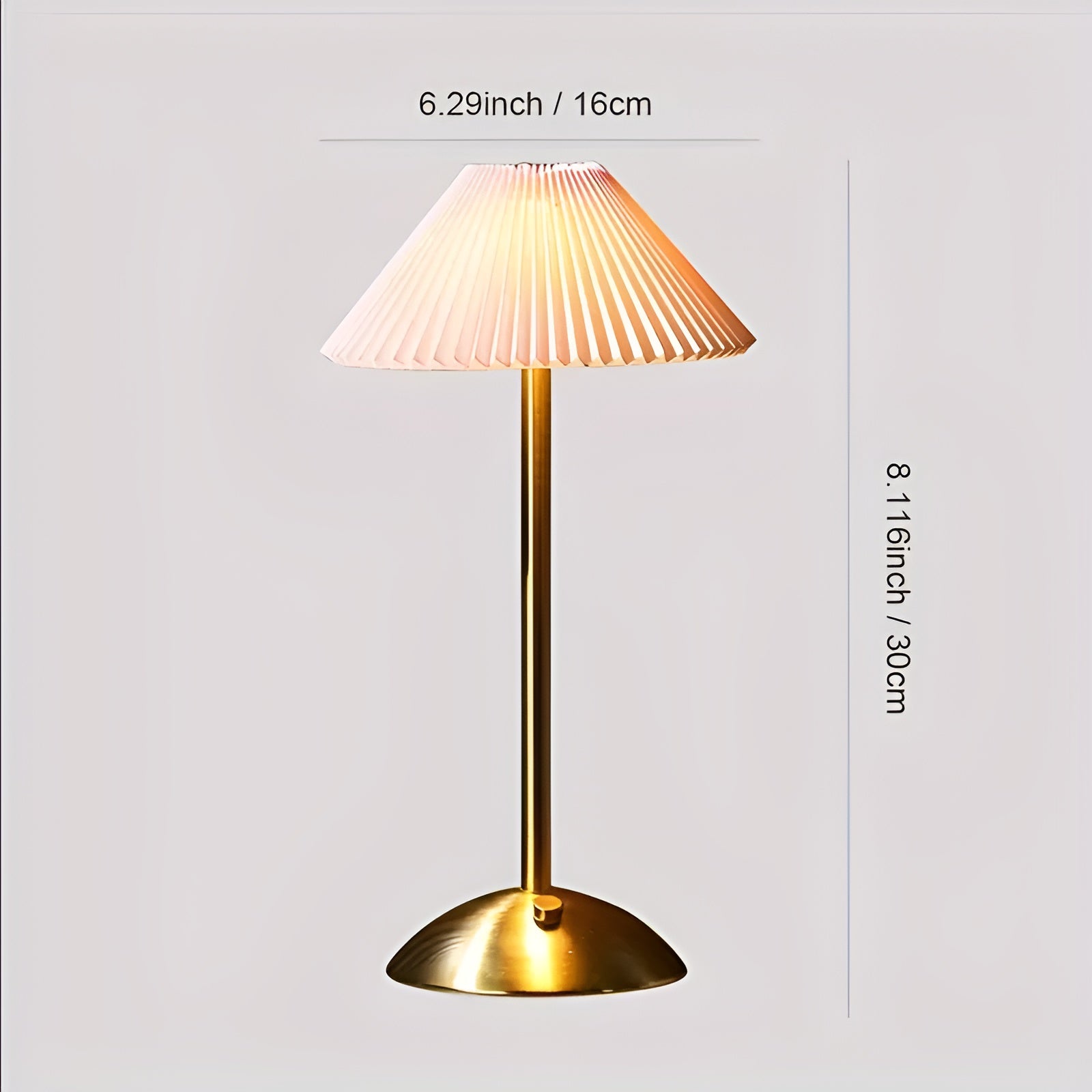 BrightGlow | Elegant & Trådløs Bordlampe7