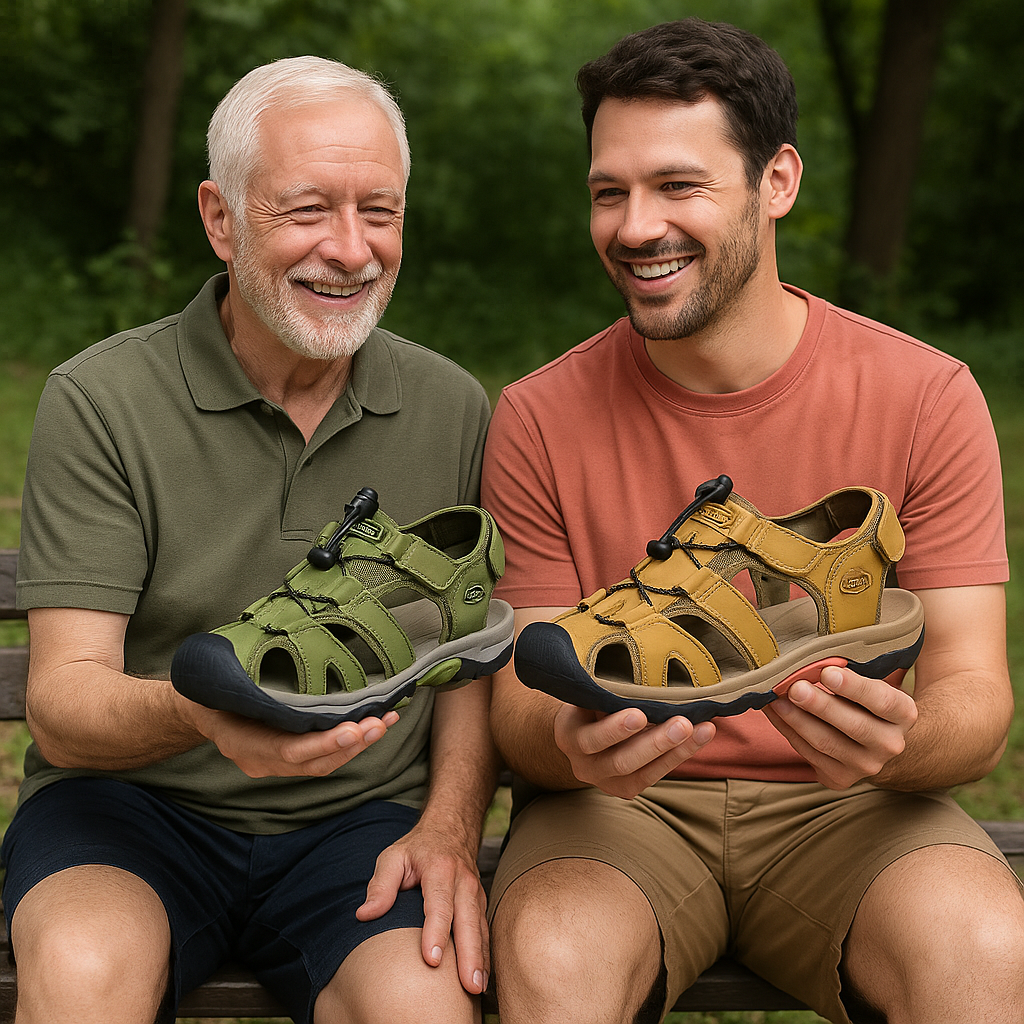 Harvey | Vandresandaler – Ergonomisk Fodseng for Komfort