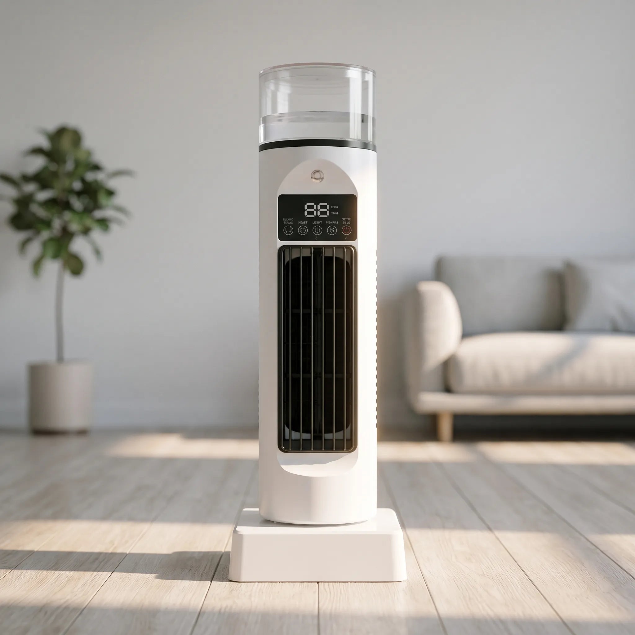 Chillify - Fritstående Mobil Luftkøler Med Vand Nuvenci.dk