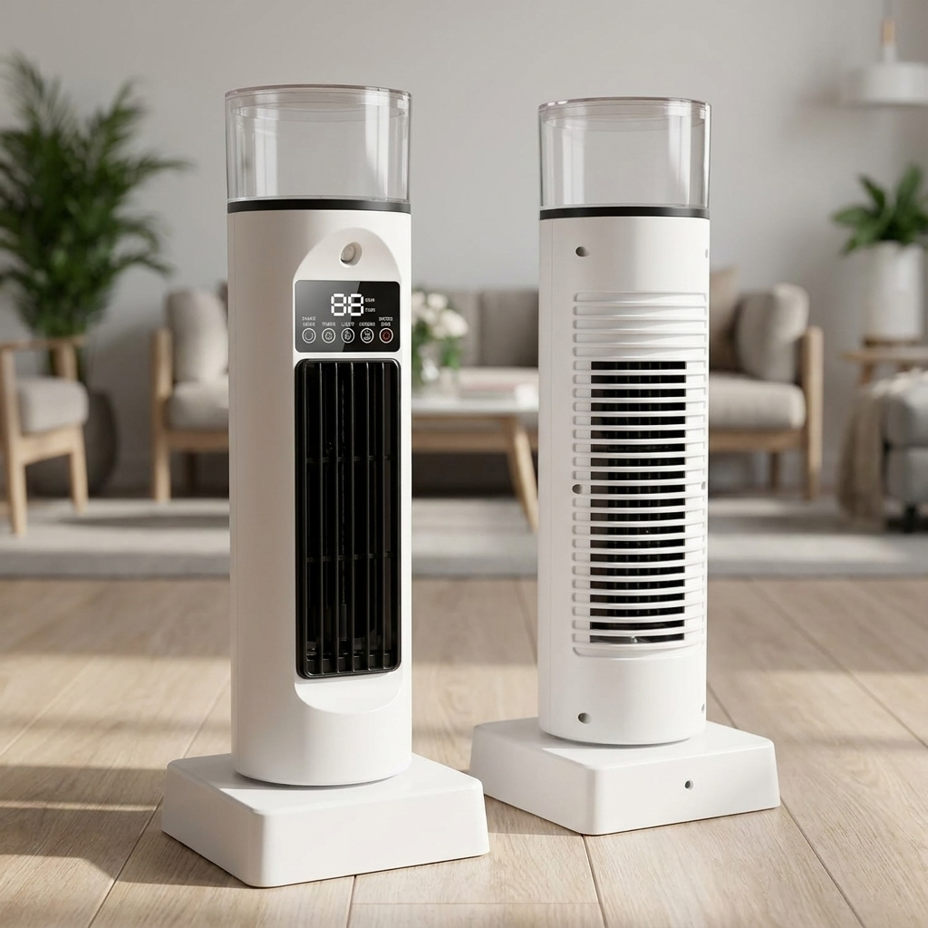 Chillify - Fritstående Mobil Luftkøler Med Vand Nuvenci.dk
