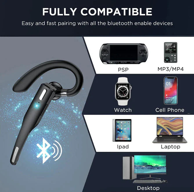 Clarifon - Trådløst Headset Med Ørebøjle Nuvenci.dk