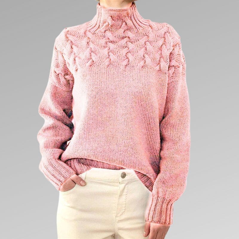 Denice | Højhalset Pullover | Dame6