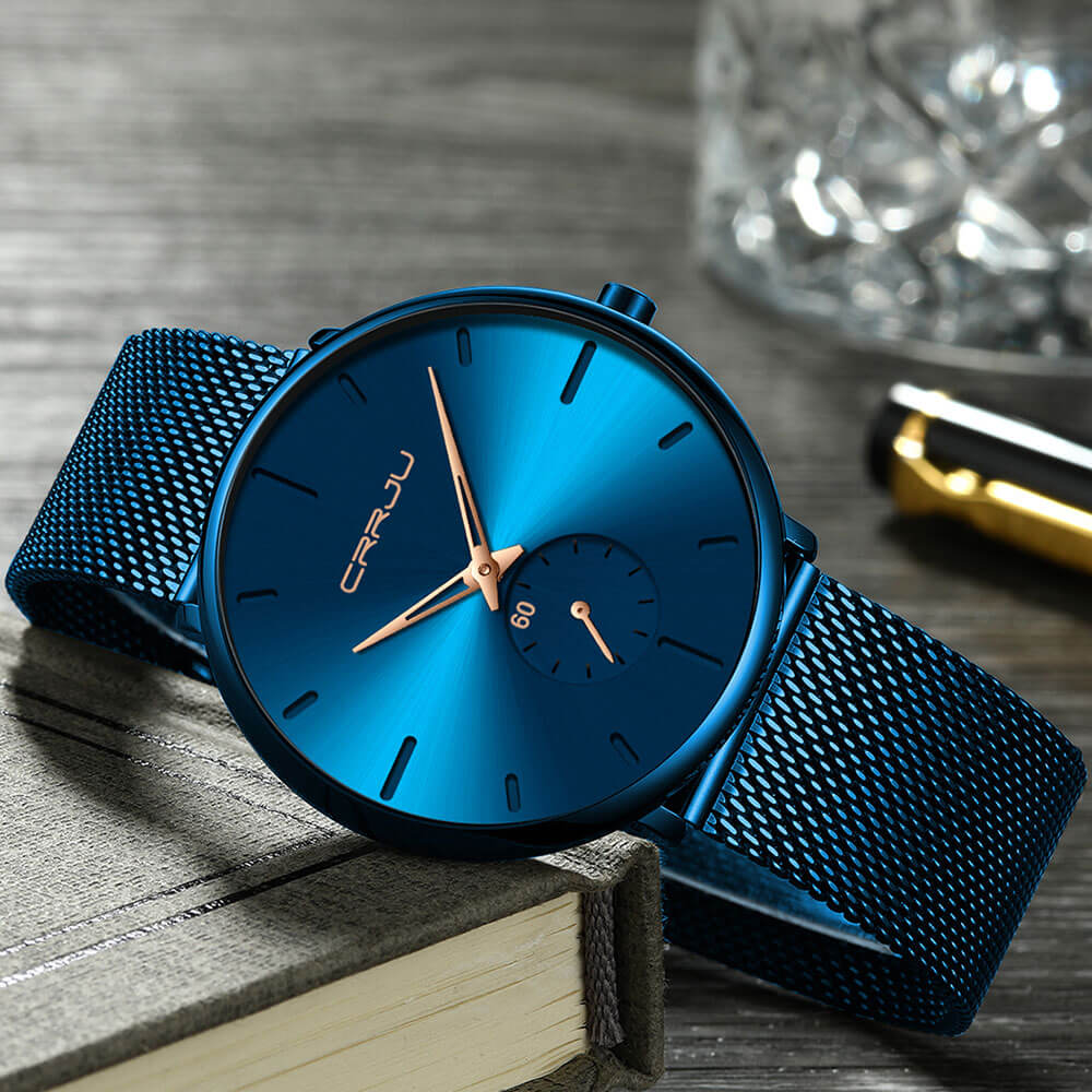 EliteTime | Luxuriöse Quarzarmbanduhr für Stil & Präzision2