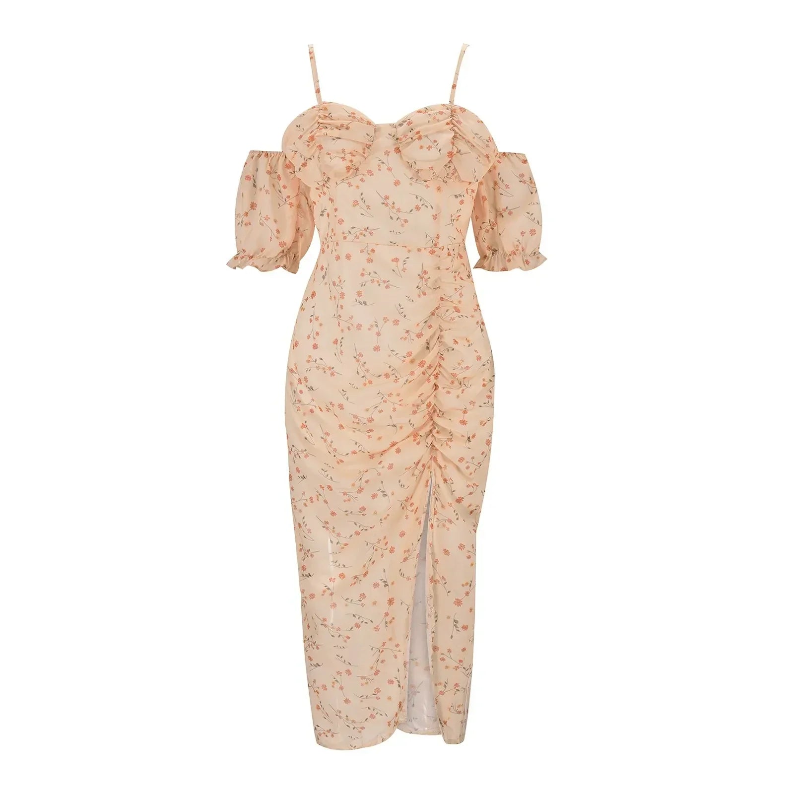 Emilia | Damen Schlankmachende Sommerkleid | Midi5