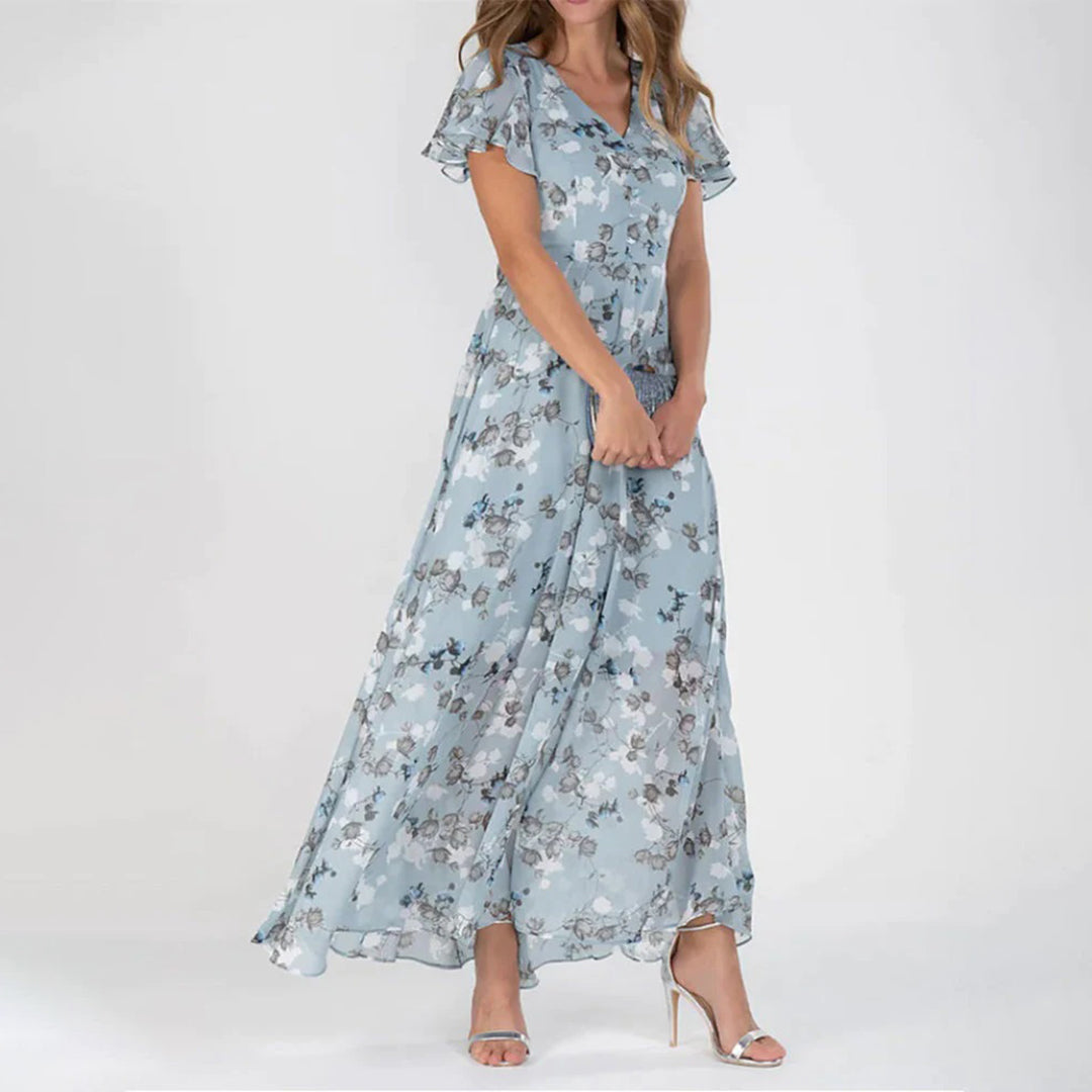 Amelie | Elegant Blomsterkjole | Damemode