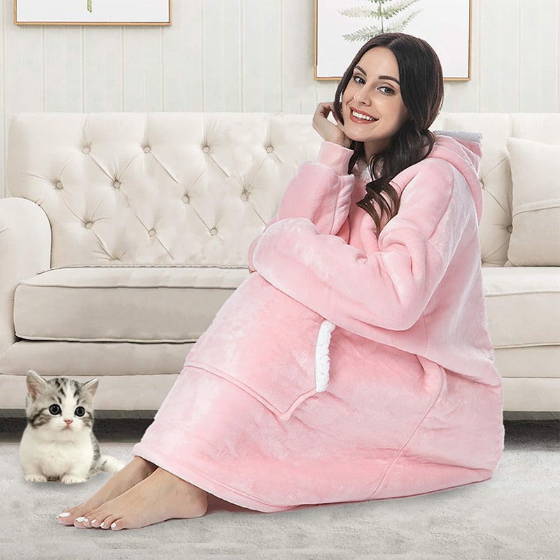 Courtney | Oversize Hoodie Tæppe for Ultimativ Komfort