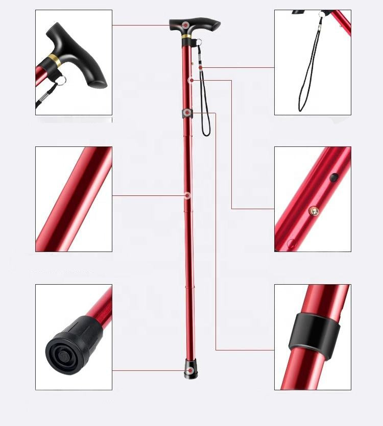 MoveMate | Foldbar Støttestok med Justerbar Komfort