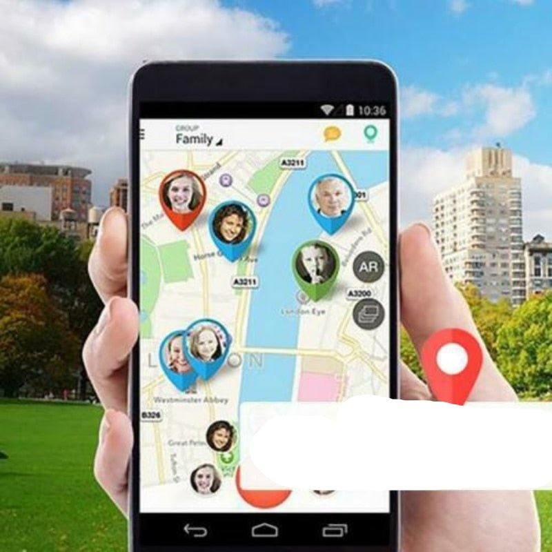 Mini GPS Tracker - Real-Time Tracking, SOS Nødhjælp & Geo-Hegn til Børn-4
