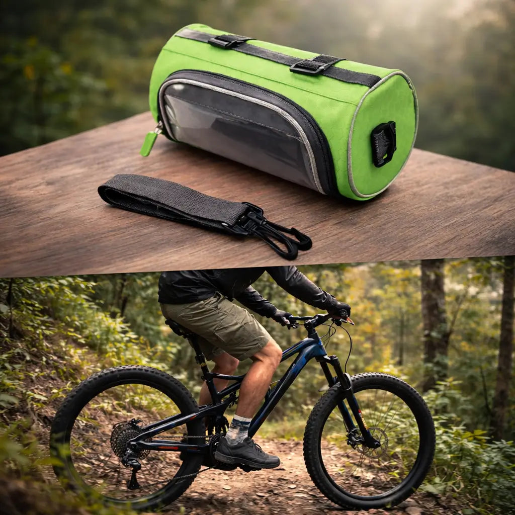 Handlebrix - Styrtaske Med Touchscreen-Vindue Til Cykel Nuvenci.dk
