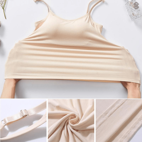 Hazel | Elegant Top med Integreret BH | Dame3