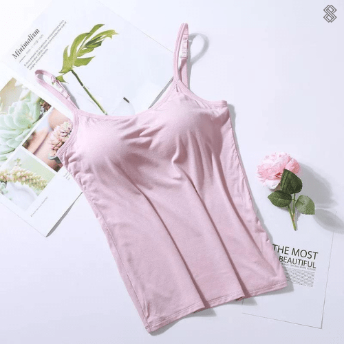 Hazel | Elegant Top med Integreret BH | Dame9