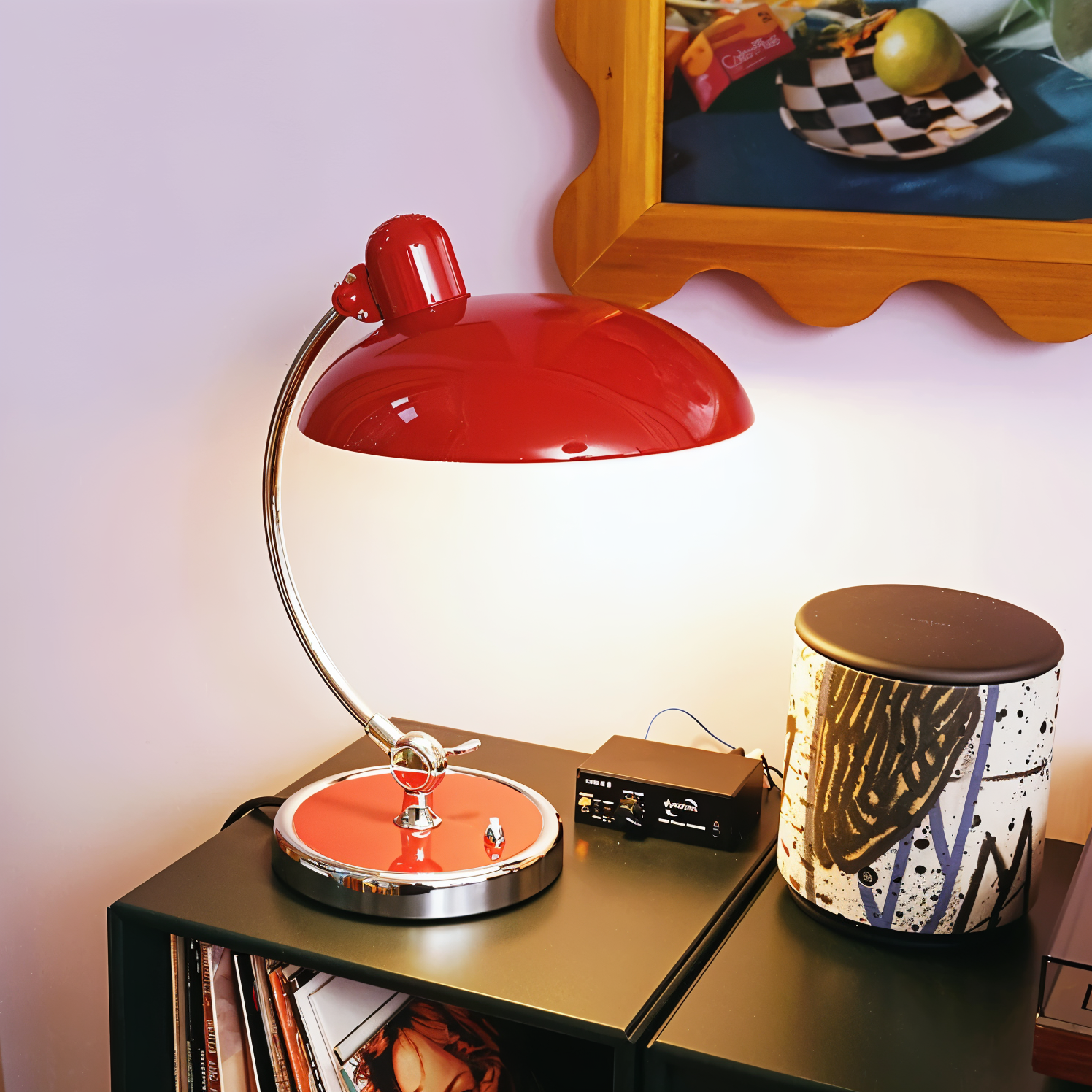 Mary | Justerbar Retro Bordlampe i Jern