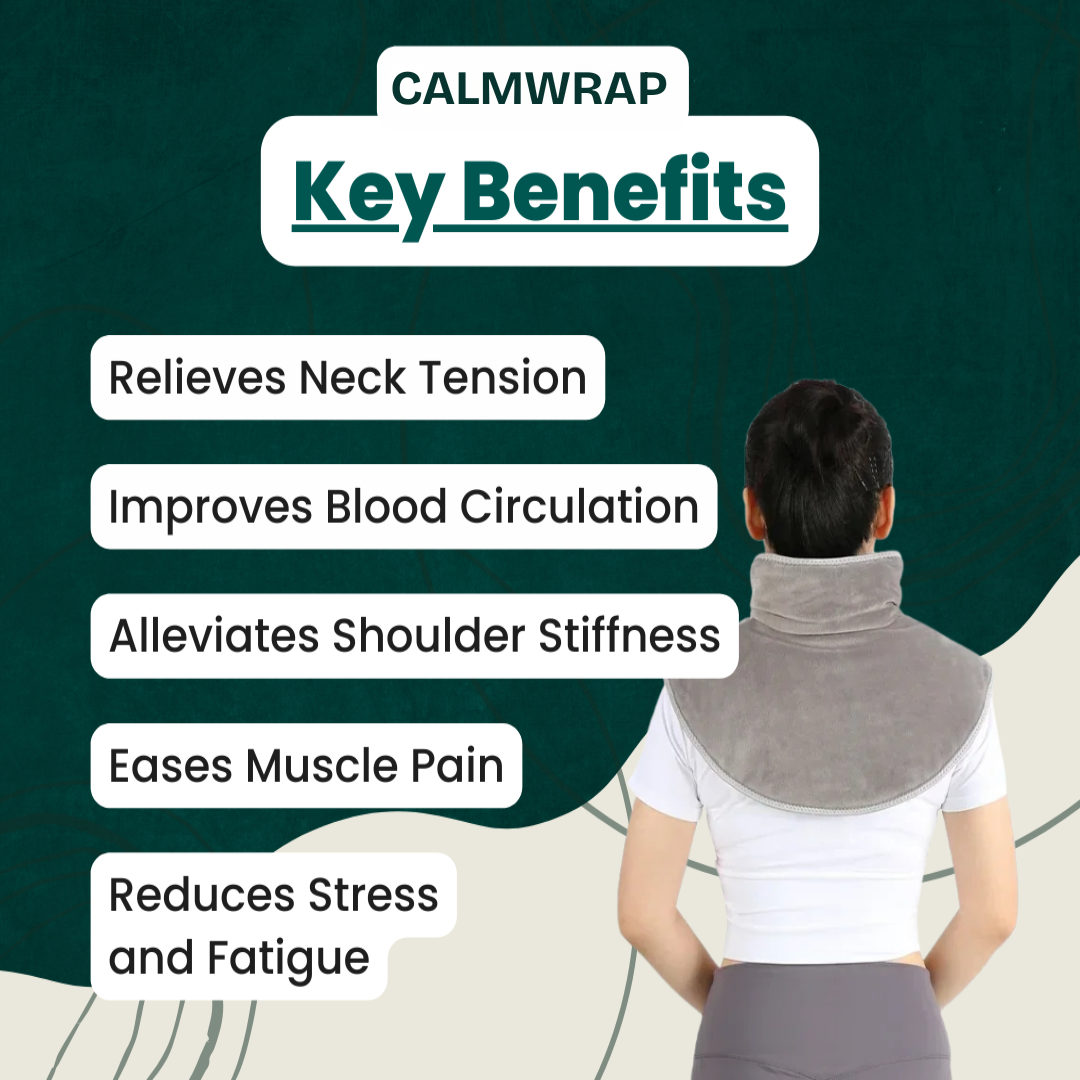 CalmWrap | Impacco Termico per Collo e Spalle – Sollievo Rapido dal Dolore