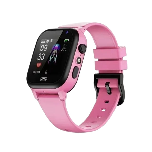 Kidotrax - GPS-Smartwatch Til Børn Med SIM-Kort Lyserød Nuvenci.dk