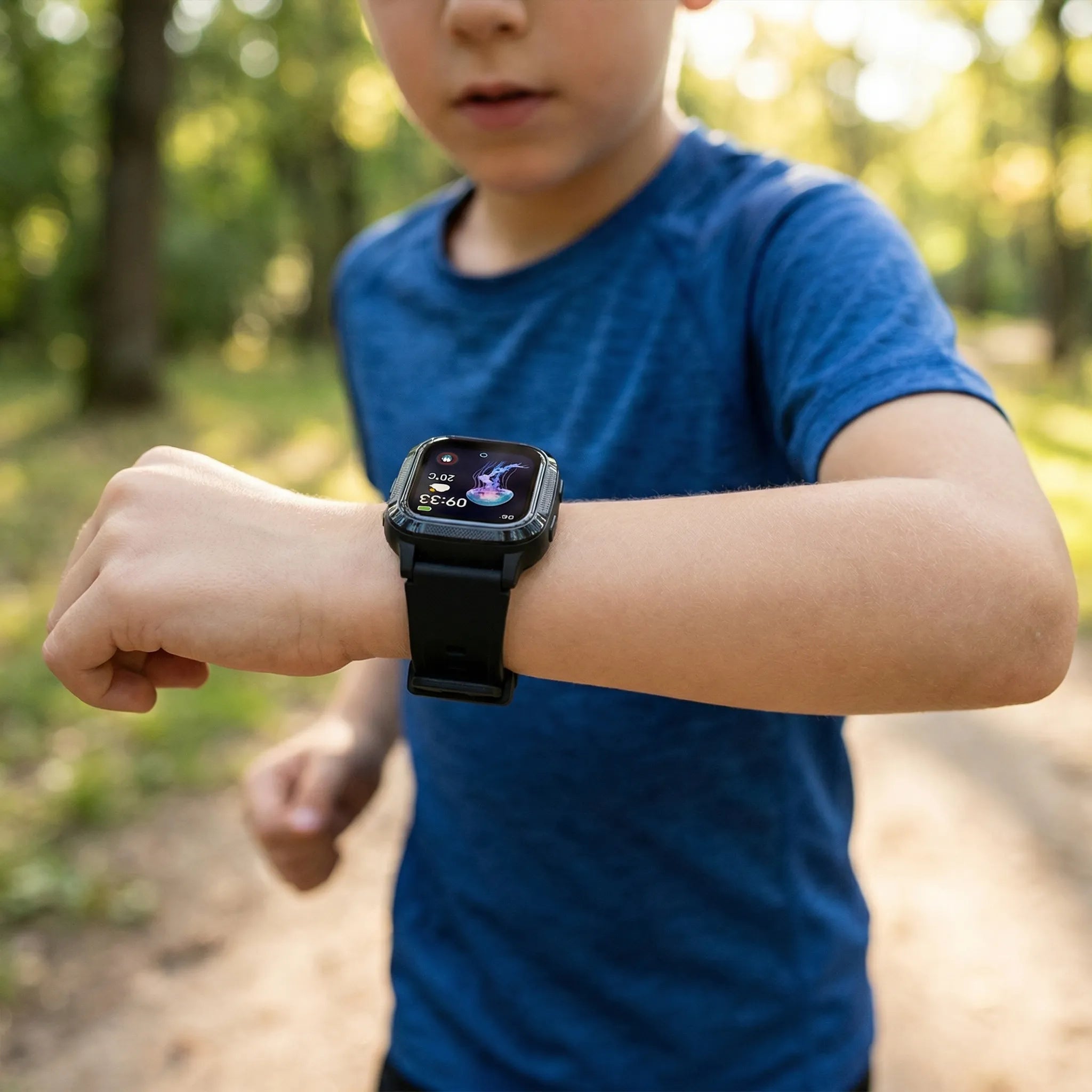 Kidotrax - GPS-Smartwatch Til Børn Med SIM-Kort Nuvenci.dk