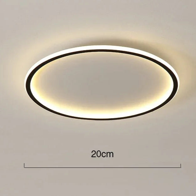 Nordisk LED Loftlampe - Dimmbar, Moderne Design til Stue & Spisestue-1