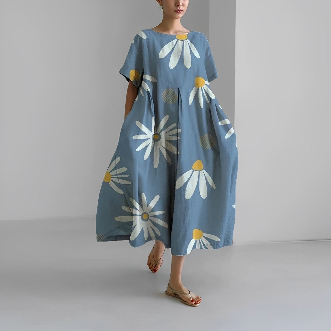 Lia | Damen Sommer Langkleid | Maxi11