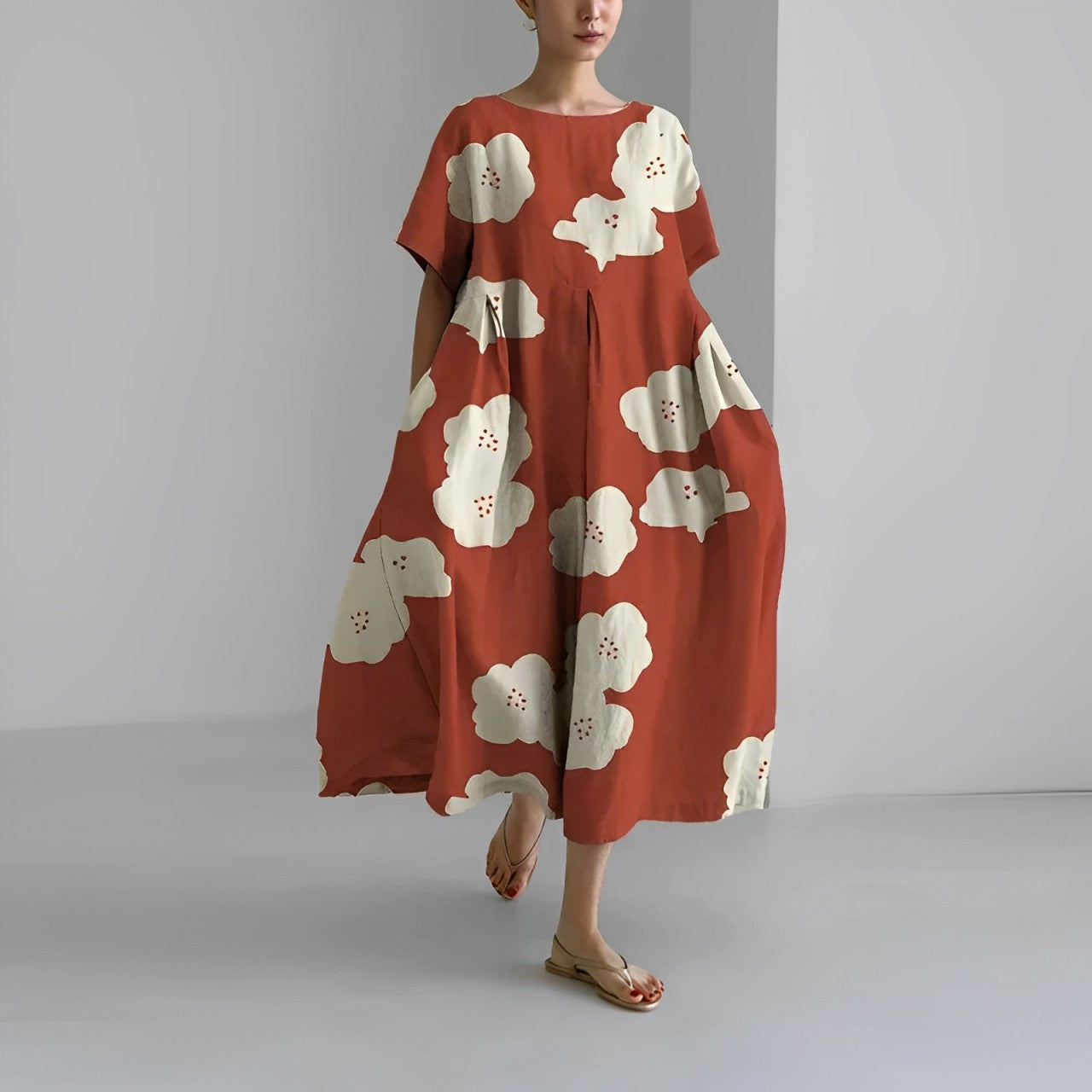 Lia | Damen Sommer Langkleid | Maxi10
