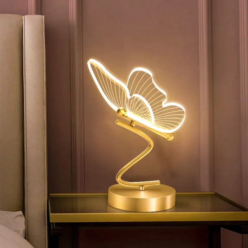 LumiButterfly | Moderne & Luxuriöse Schmetterling Tischlampe3