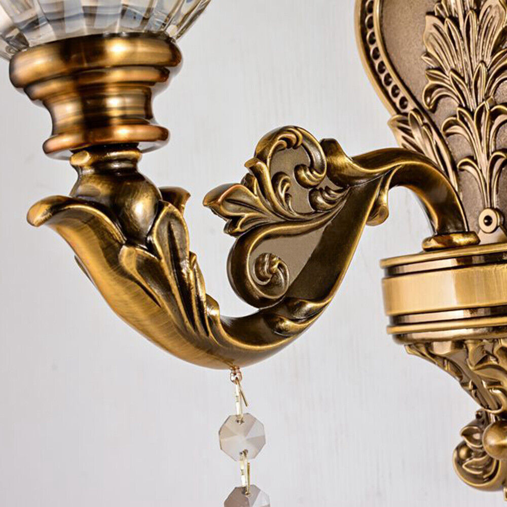 LumiHeritage | Elegant Vintage Guld Væglampe3