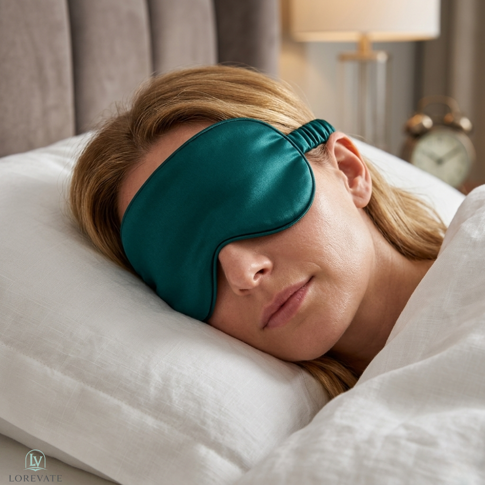 Lumirest - Mørklæggende Og Let Sovemaske Nuvenci.dk