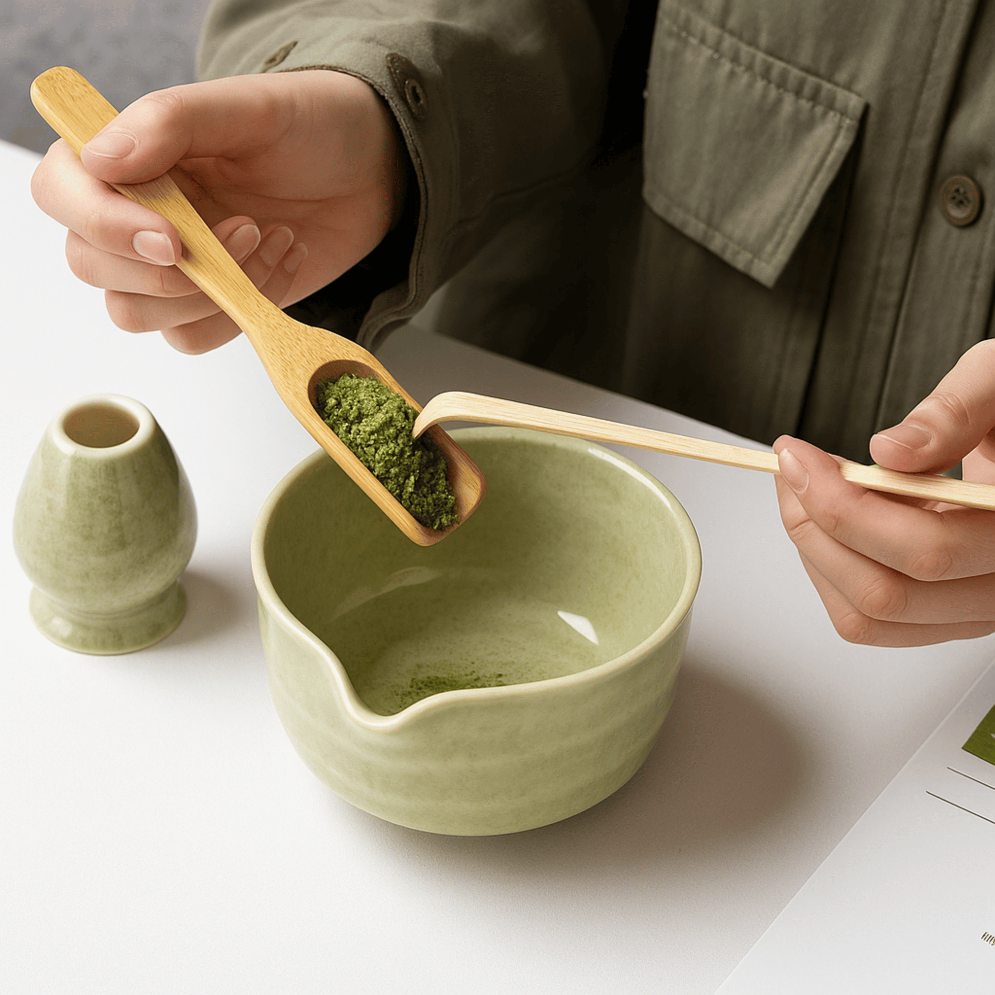 Lumitea - Traditionelt Japansk Inspireret Matcha Sæt Nuvenci.dk