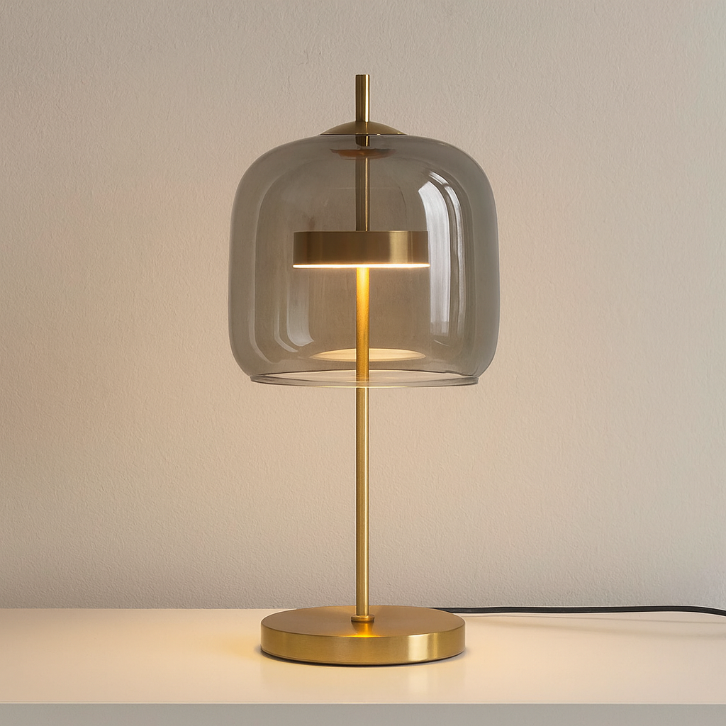 Lumivue - Moderne Bordlampe Med Kuppel Nuvenci.dk