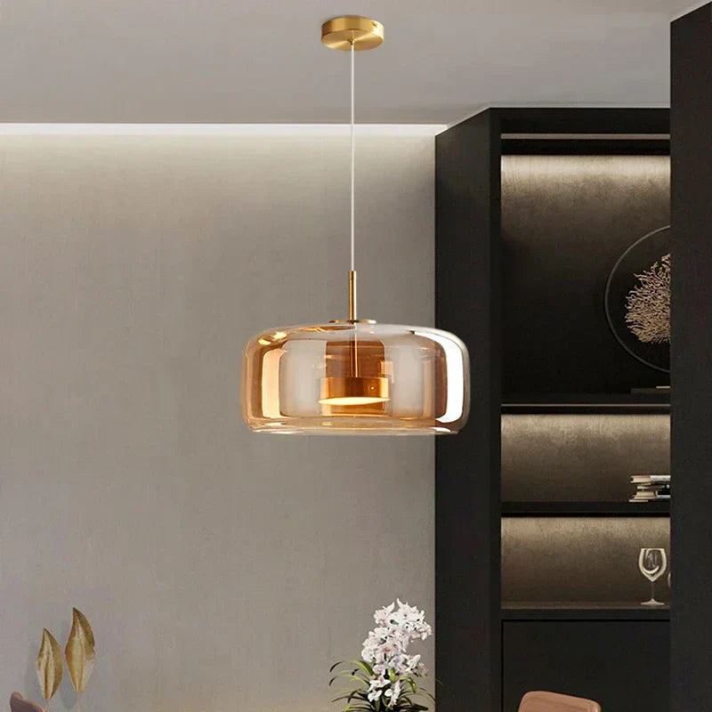 ElegantOrb | Glas Pendellampe