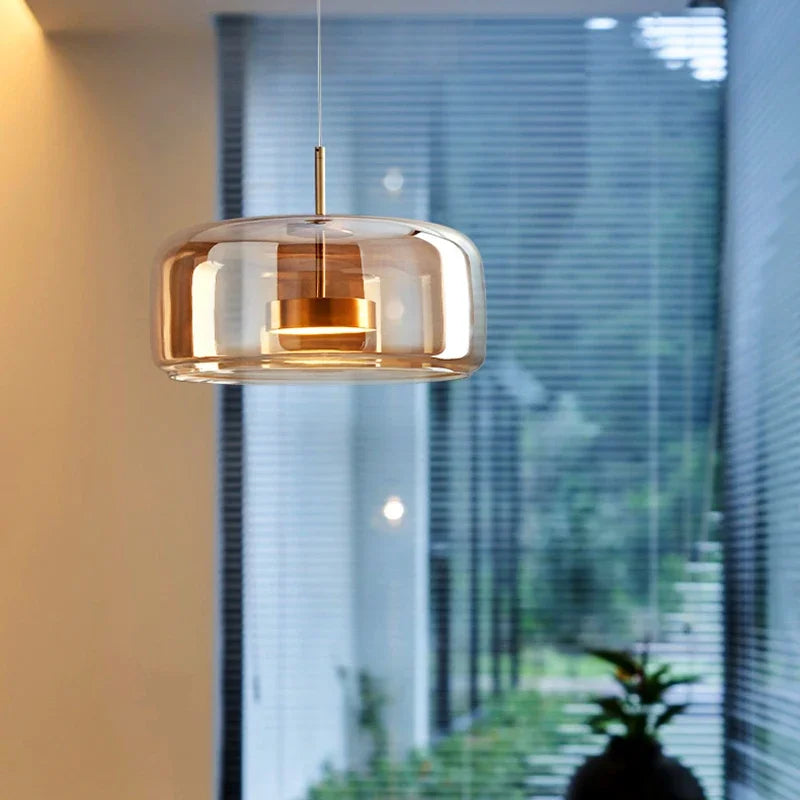 ElegantOrb | Glas Pendellampe