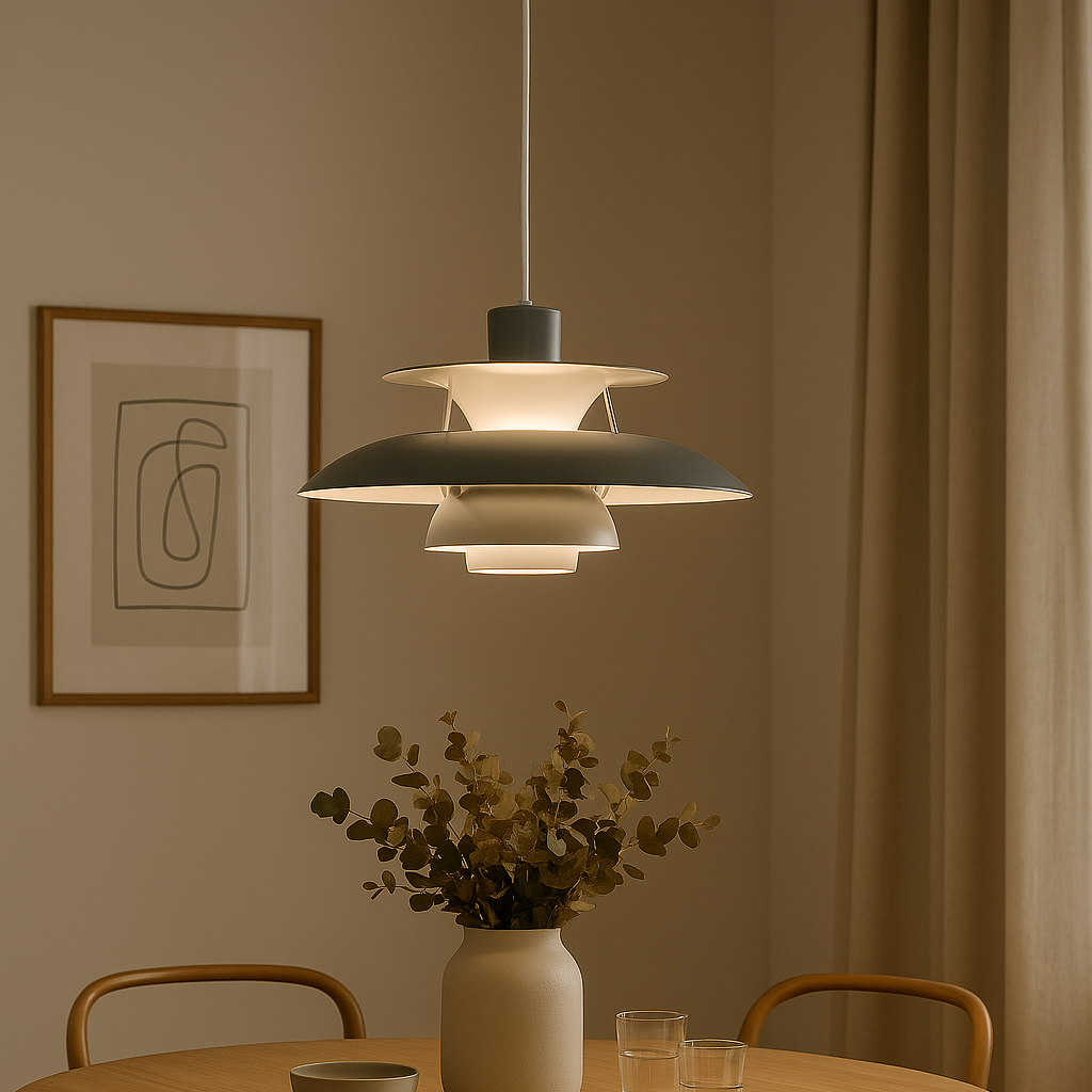LumaDisc | Minimalistisk LED-Loftlampe med 3000K lys