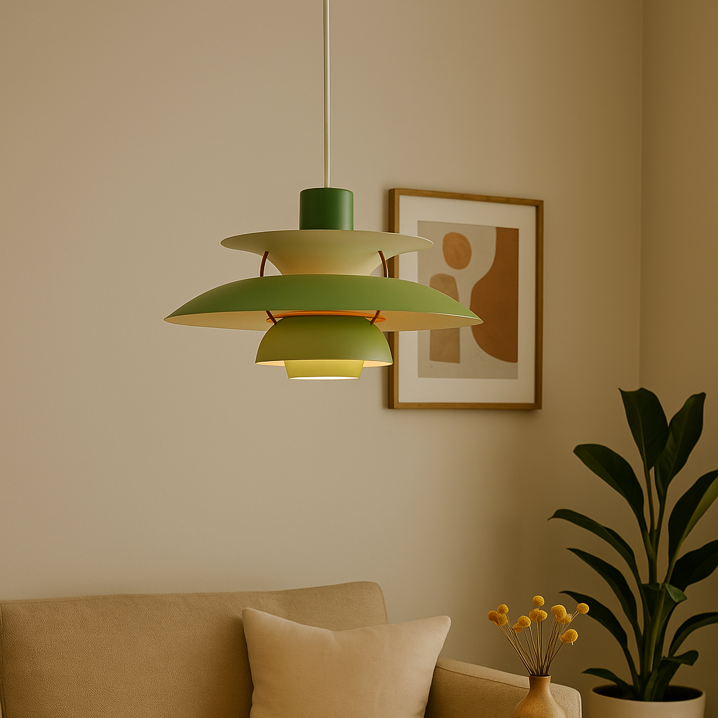 LumaDisc | Minimalistisk LED-Loftlampe med 3000K lys