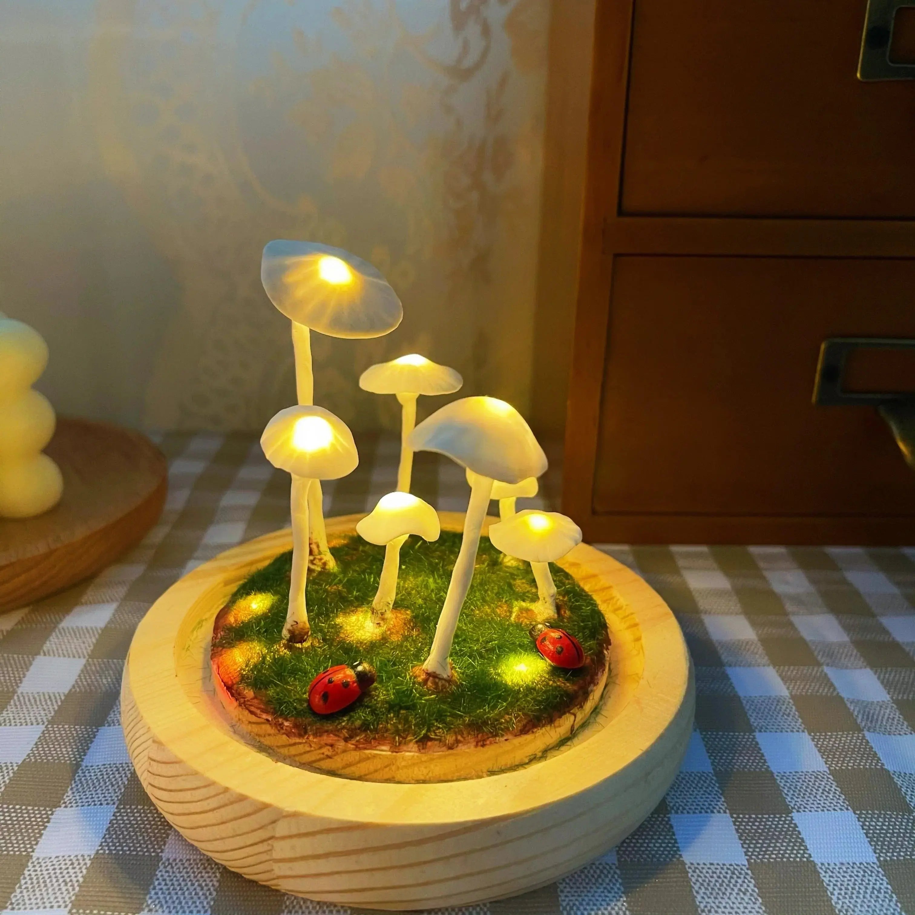 MycoGlow | Unik Svampelampe