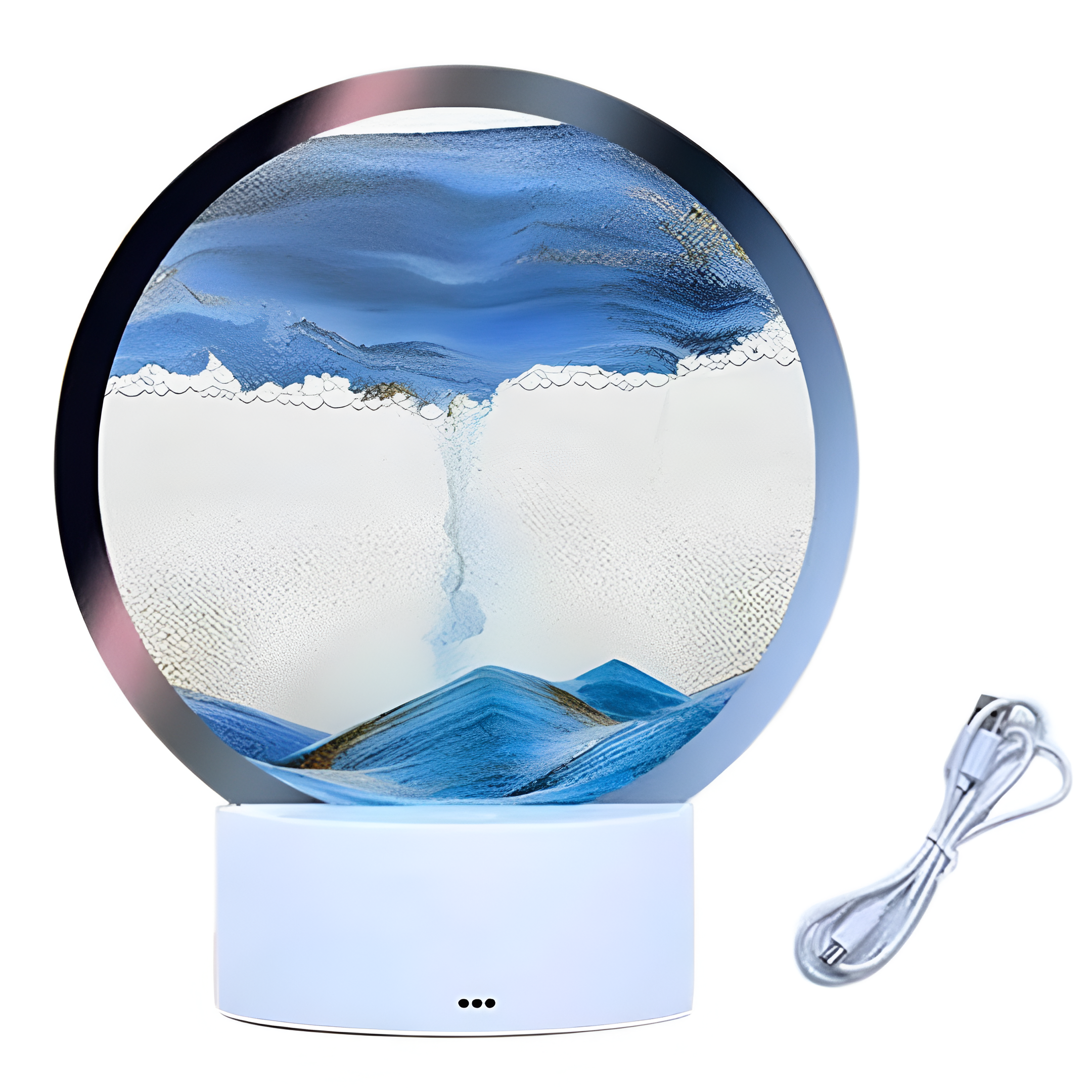 OceanSand | Faszinierende Tiefsee-Sandkunst Lampe9