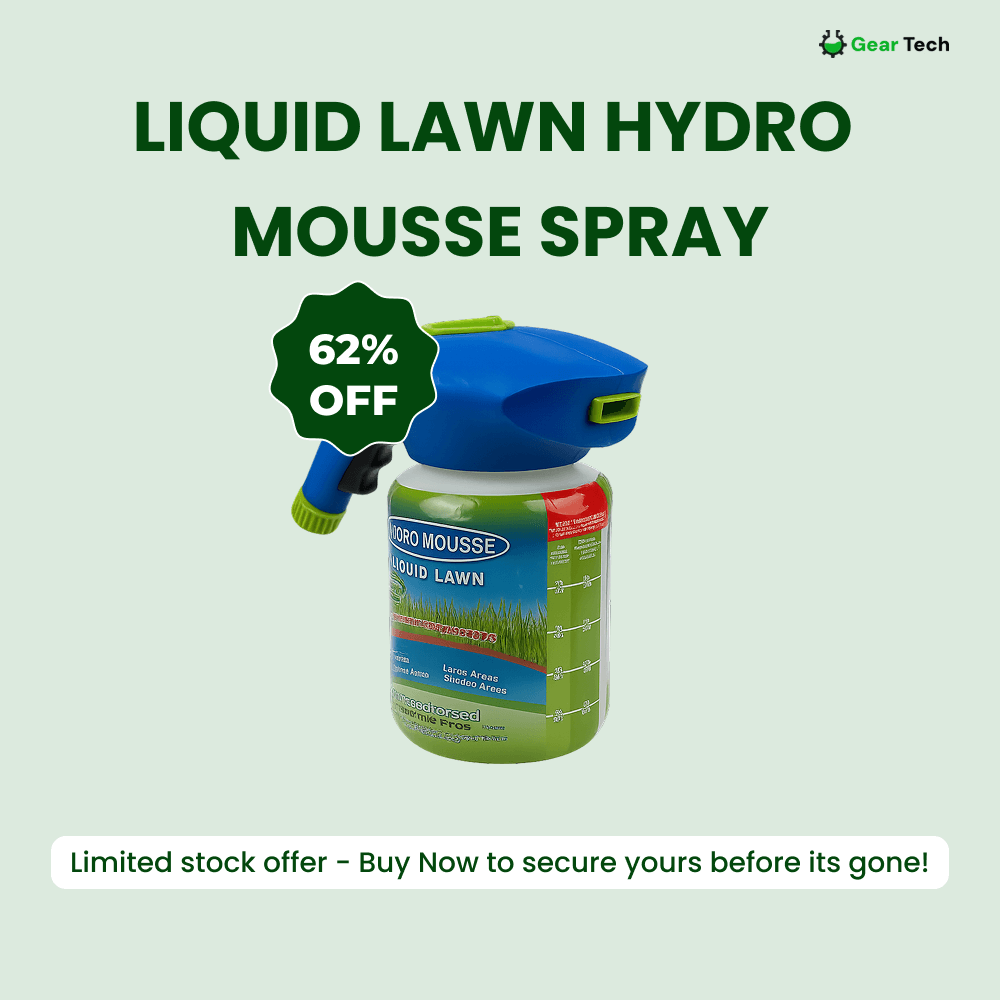 LawnBloom | Plæne Spray – Hurtig Reparation af Bare Pletter